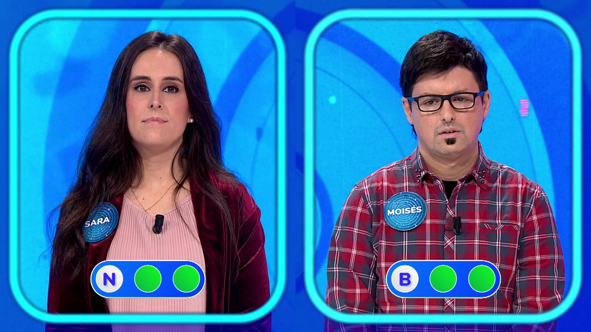 &iexcl;Qu&eacute; rival tan dura! La inspiraci&oacute;n se al&iacute;a con Sara frente a Mois&eacute;s en la Silla Azul