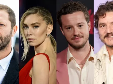 Ebon Moss-Bachrach, Vanessa Kirby, Joseph Quinn y Pedro Pascal Ebon Moss-Bachrach, Vanessa Kirby, Joseph Quinn y Pedro Pascal