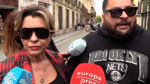 Chema y su madre, María José García Chema y su madre, María José García