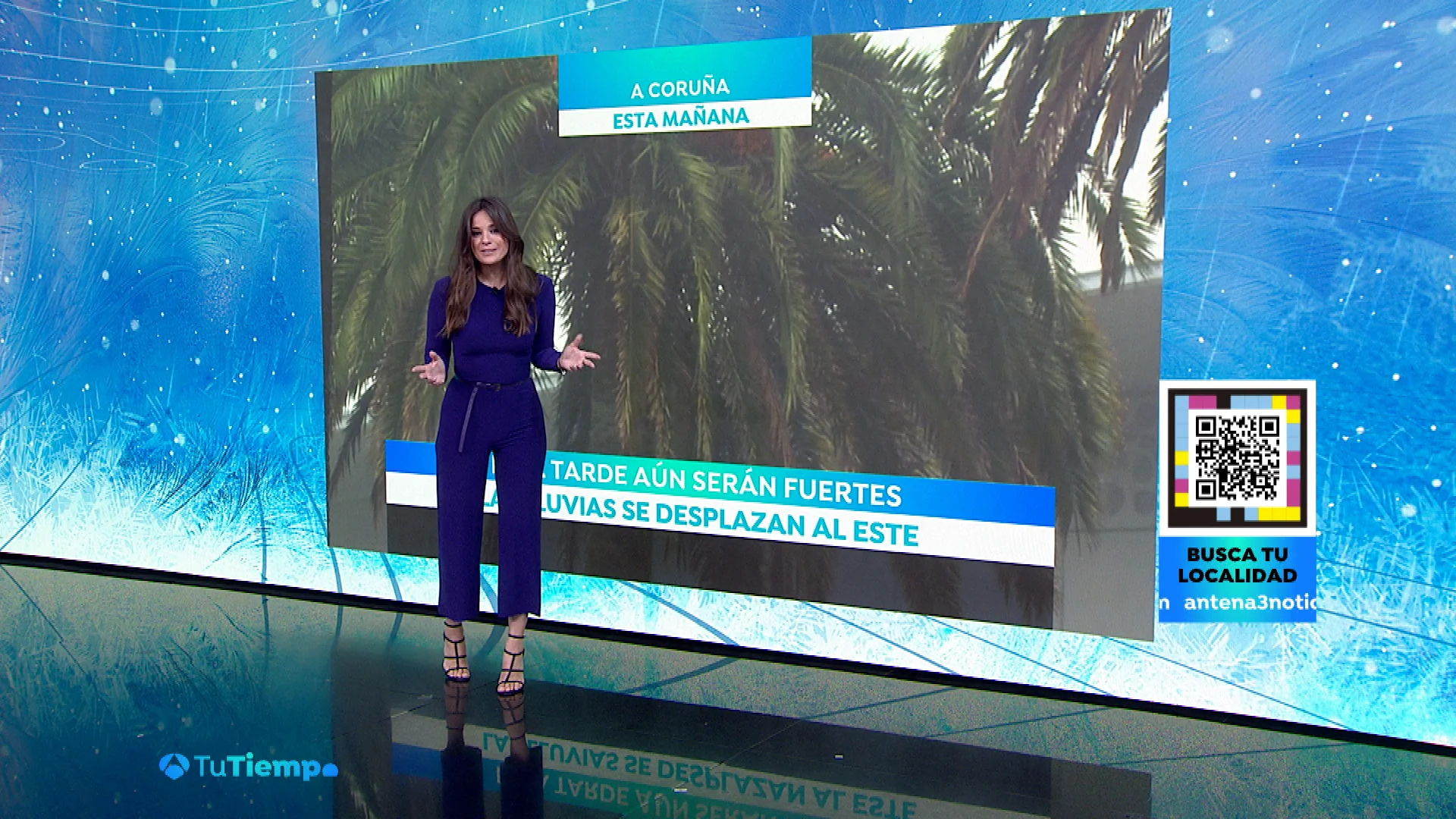 Mercedes Martín ofrece la previsión del tiempo Mercedes Martín ofrece la previsión del tiempo