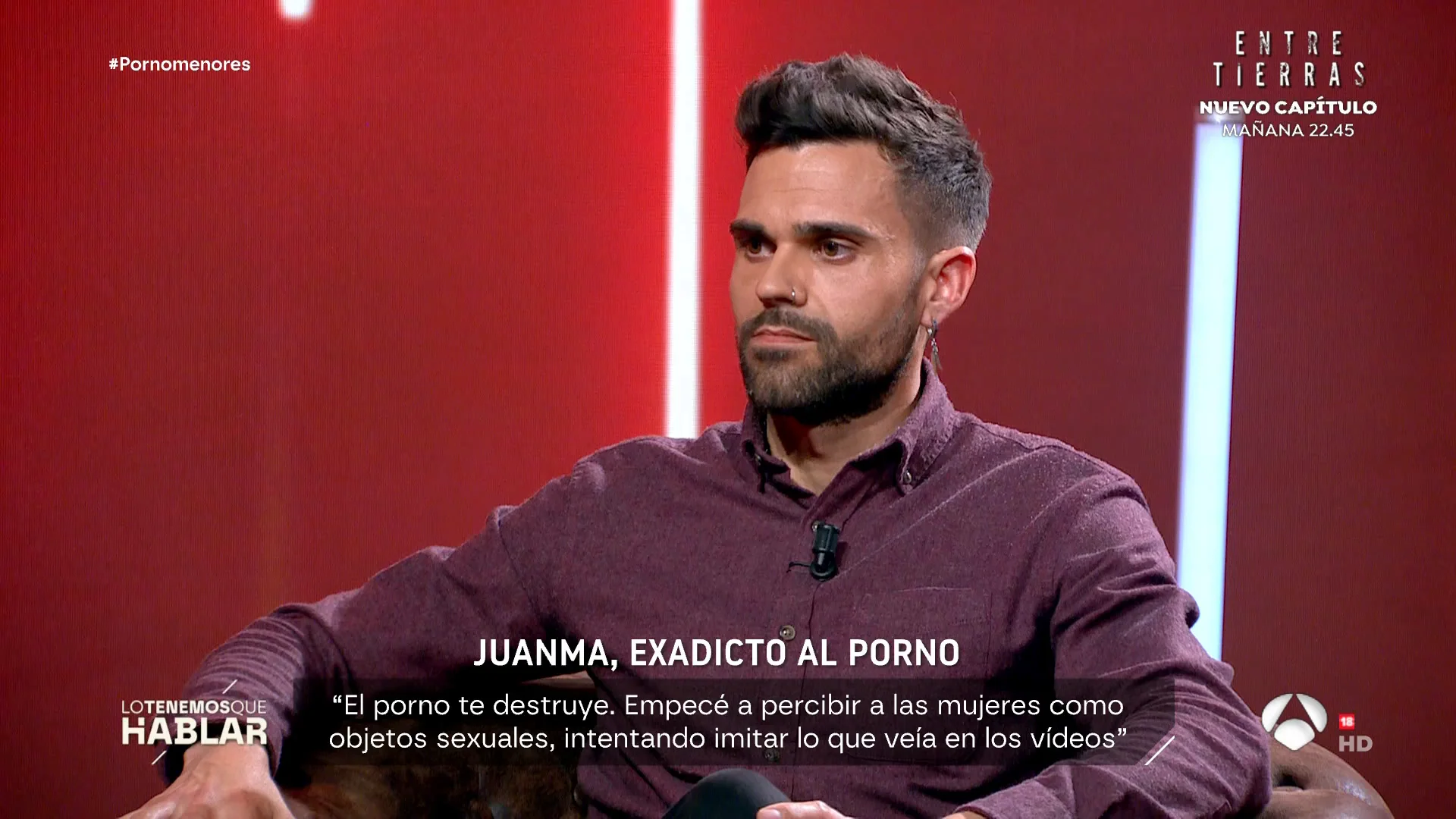 Juanma reconoce que llegó a sentir 'asco' de sí mismo: "Era consciente de que algo fallaba" Juanma reconoce que llegó a sentir 'asco' de sí mismo: "Era consciente de que algo fallaba"