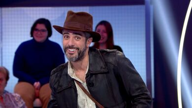Sorpresa en Pasapalabra: el doble de escenas de riesgo de Indiana Jones es... ¡Roberto Leal! 