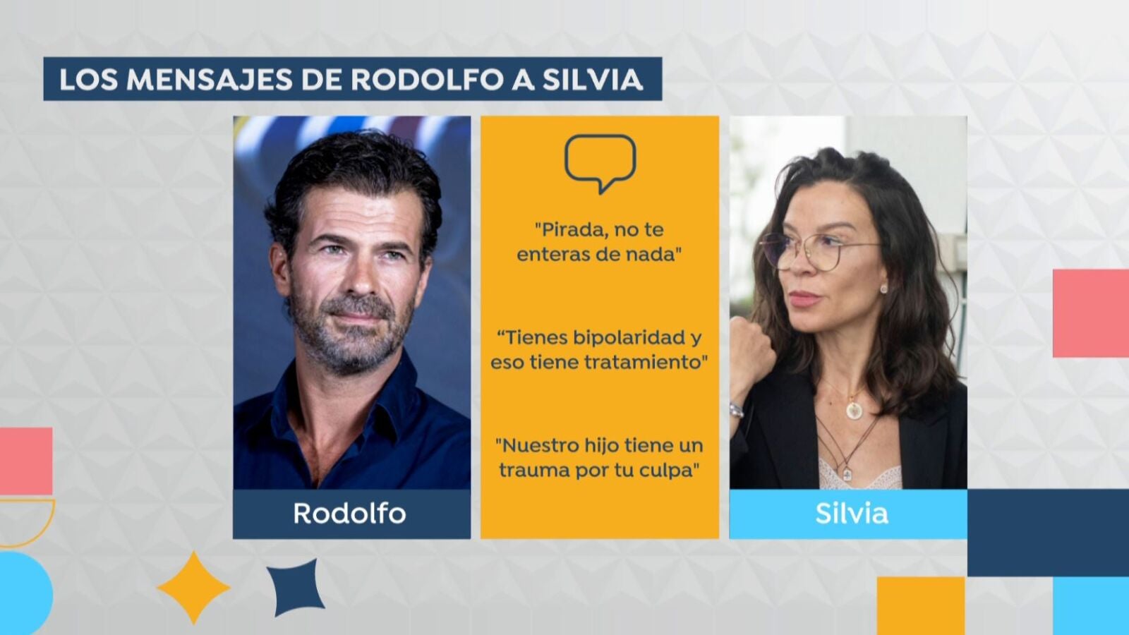 Los mensajes por los que Silvia Bronchalo ha denunciado a Rodolfo Sancho por violencia de género: 