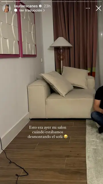 Antiguo sofá de Laura Escanes Antiguo sofá de Laura Escanes