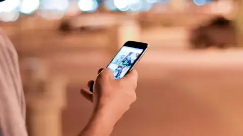 Scroll en el móvil Scroll en el móvil