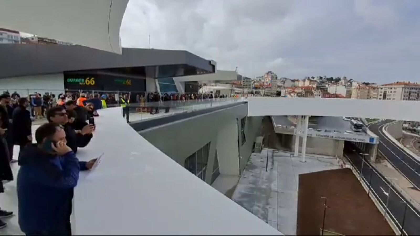 Vigo abre al público el halo, el nuevo icono de la ciudad