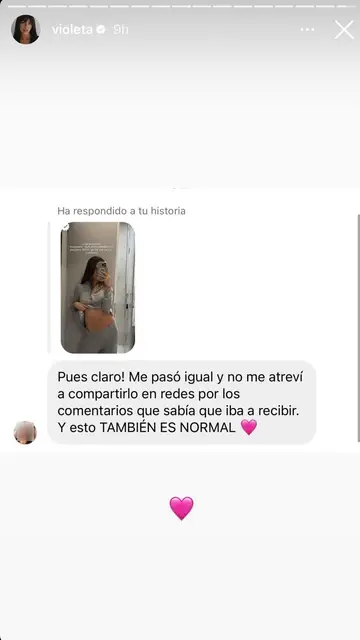 Instagram de Violeta Mangriñán Instagram de Violeta Mangriñán
