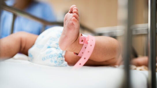Beb&eacute; en el hospital