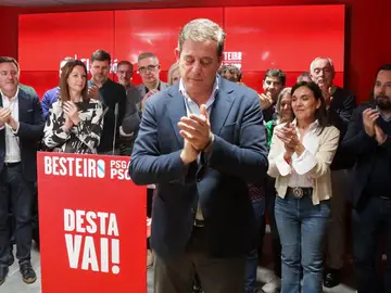.-El candidato a la presidencia de la Xunta de Galicia José Ramón Gómez Besteiro .-El candidato a la presidencia de la Xunta de Galicia José Ramón Gómez Besteiro
