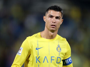 Cristiano Ronaldo durante un partido del Al Nassr