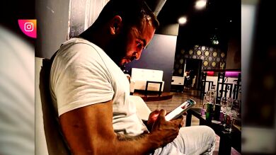 Antonio Tejado en el momento de la detención: 