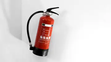 Un extintor