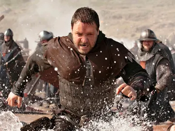 Russell Crowe en Robin Hood Russell Crowe en Robin Hood