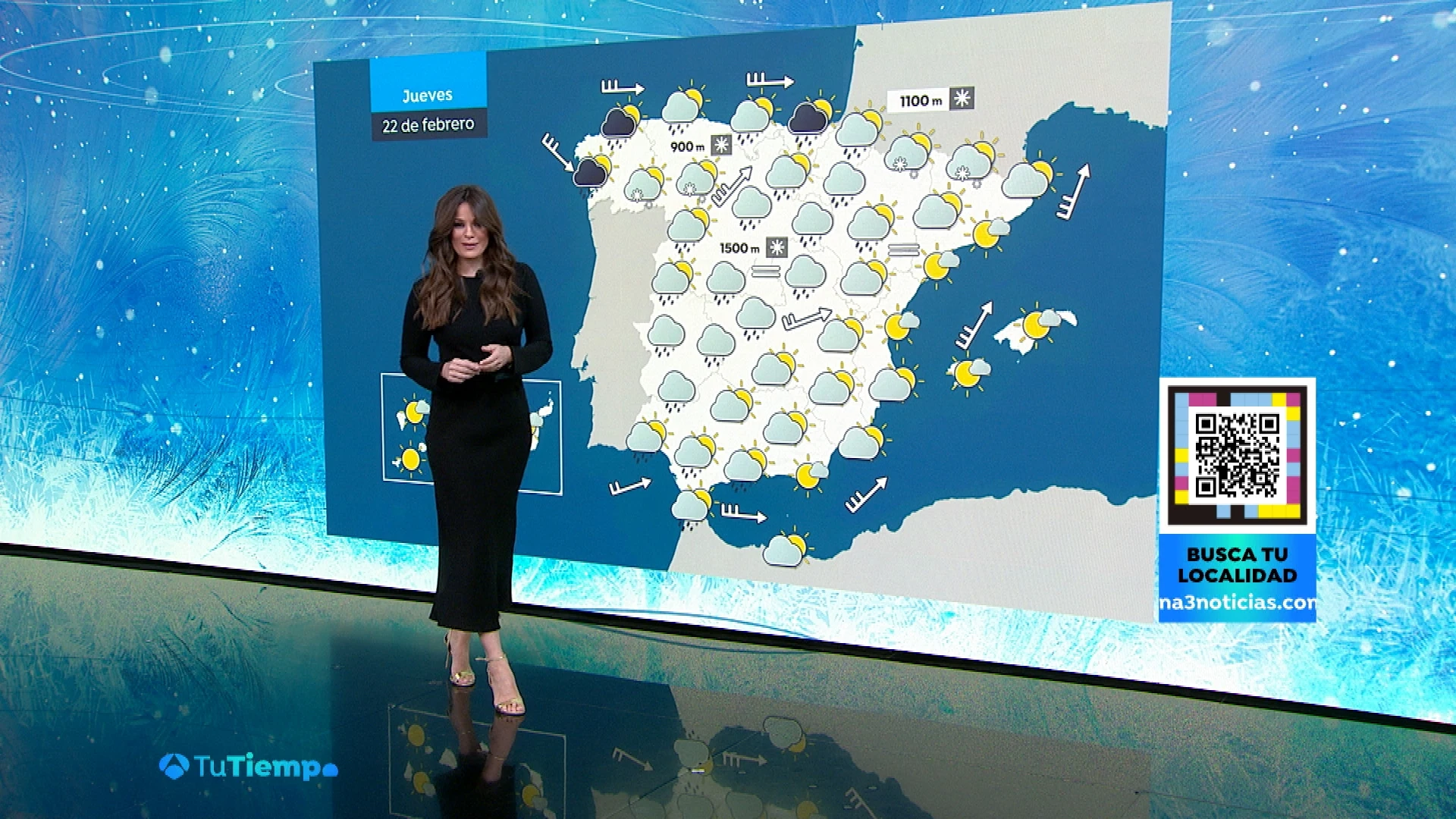 La previsión del tiempo de Mercedes Martín La previsión del tiempo de Mercedes Martín