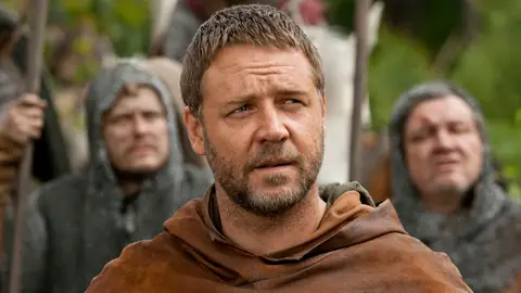 Russell Crowe en Robin Hood Russell Crowe en Robin Hood