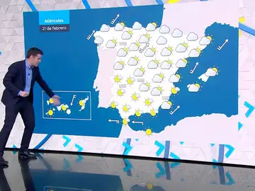 La previsión del tiempo hoy. La previsión del tiempo hoy.