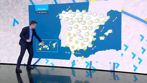 La previsión del tiempo hoy.