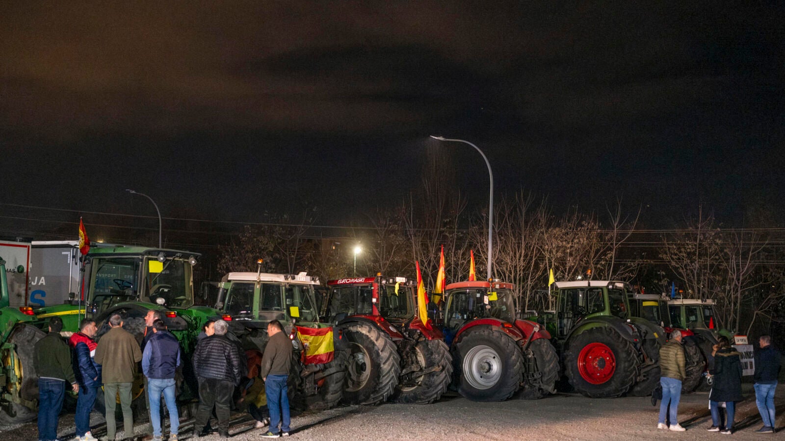 Manolo, agricultor que se dirige hacia Madrid en las protestas: 