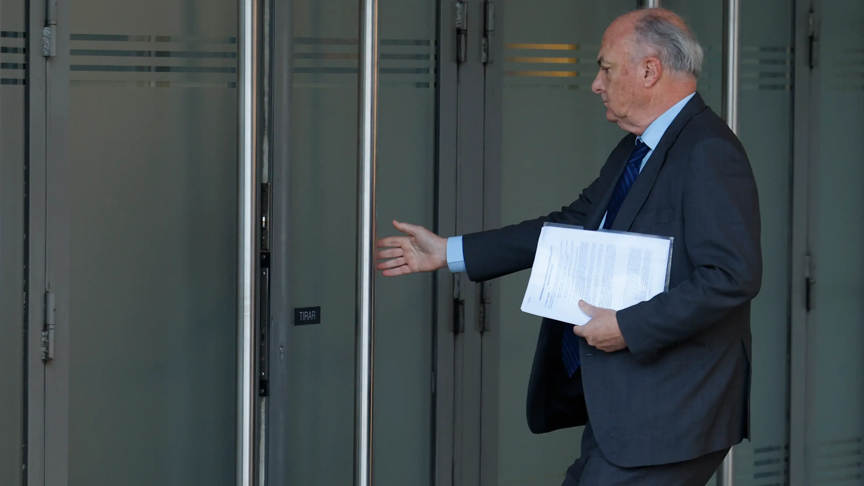 El juez Manuel García-Castellón llegando a la Audiencia Nacional El juez Manuel García-Castellón llegando a la Audiencia Nacional