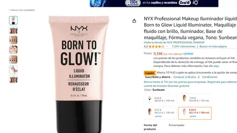 Iluminador de Nyx Iluminador de Nyx