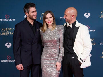 Dani Tatay, Natalia S&aacute;nchez y Alain Hern&aacute;ndez
