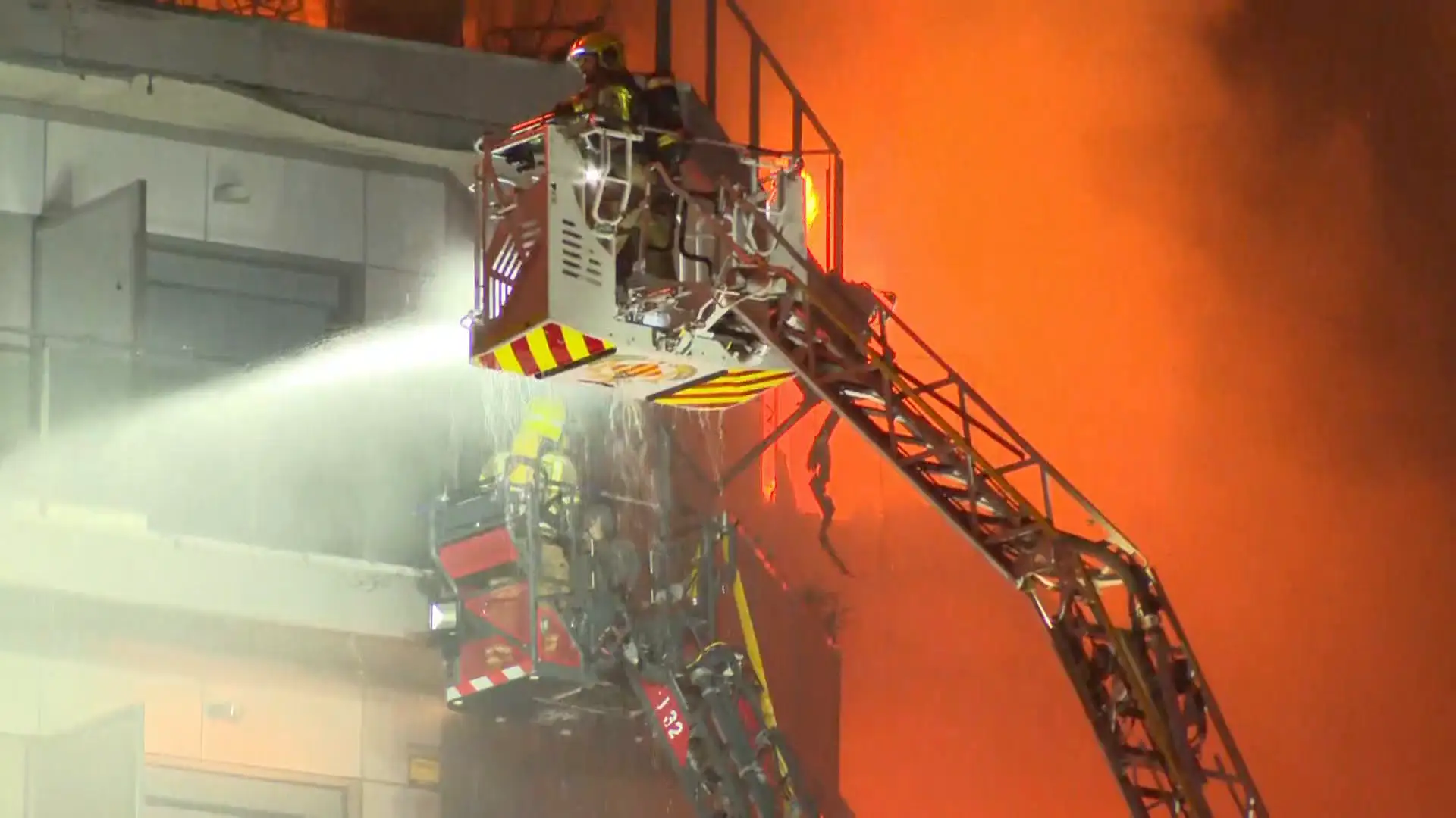 Rescate incendio Valencia Rescate incendio Valencia