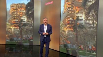 Roberto Brasero y el incendio de Valencia