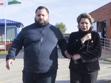 María José y Chema, madre y hermano de Antonio Tejado