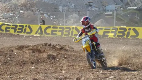 Jorge Prado, campeón del mundo de motocross, en una imagen de archivo Jorge Prado, campeón del mundo de motocross, en una imagen de archivo