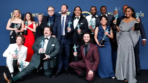 El elenco de The Bear celebrando su éxito en los SAG Awards El elenco de The Bear celebrando su éxito en los SAG Awards