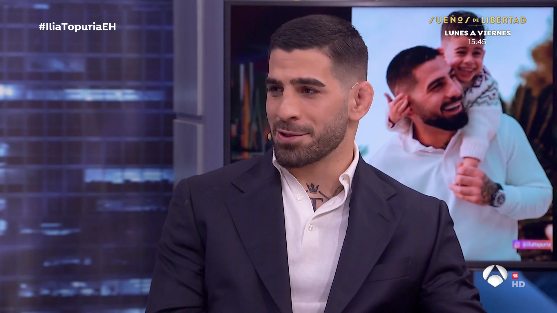 Ilia Topura revela en el Hormiguero el sue&ntilde;o que le queda por cumplir: "Se voy voy a pedir a Pedro S&aacute;nchez"