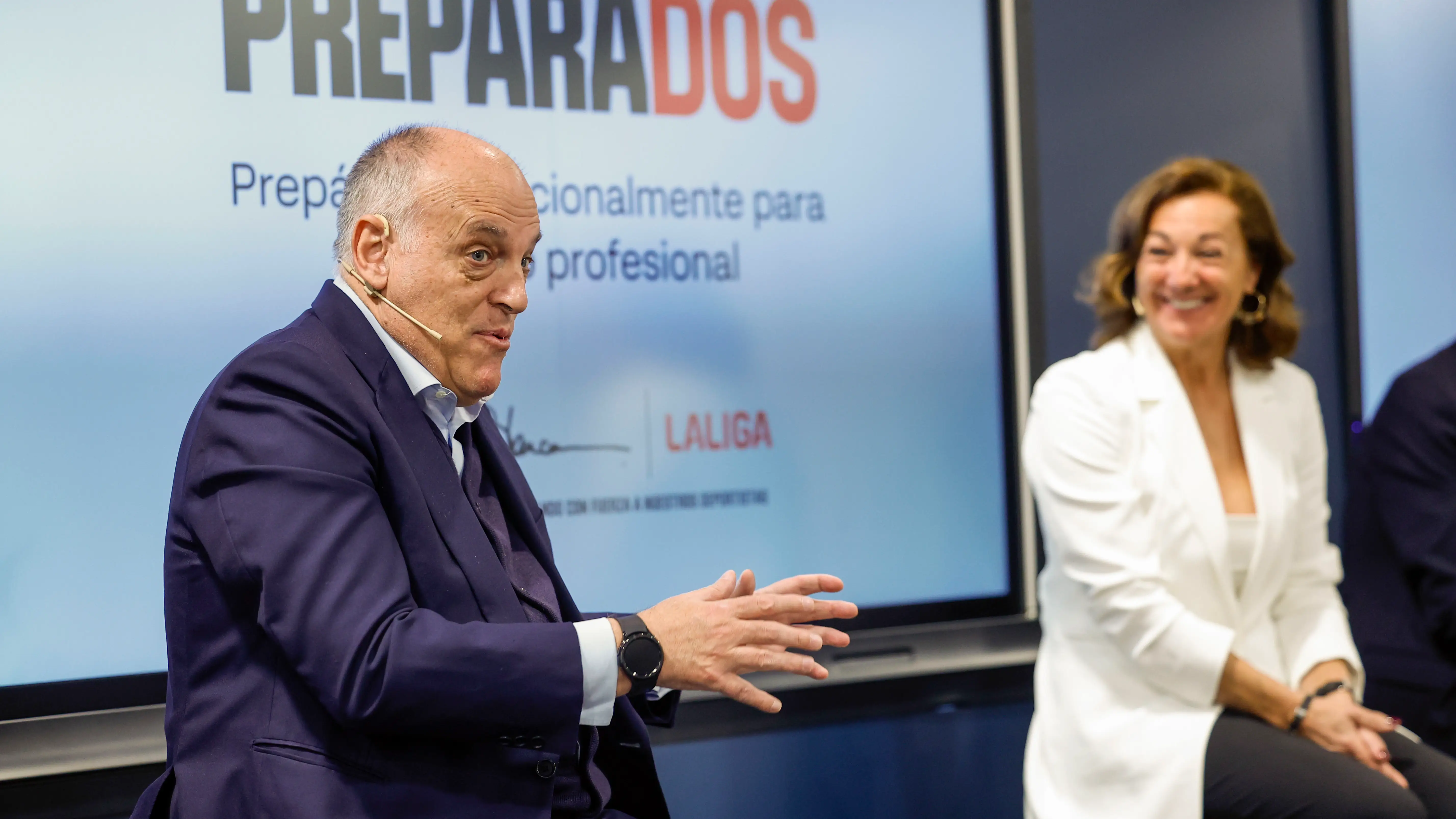 Javier Tebas, en un acto de LaLiga Javier Tebas, en un acto de LaLiga