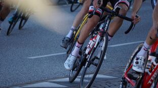 Imagen de archivo de una prueba ciclista