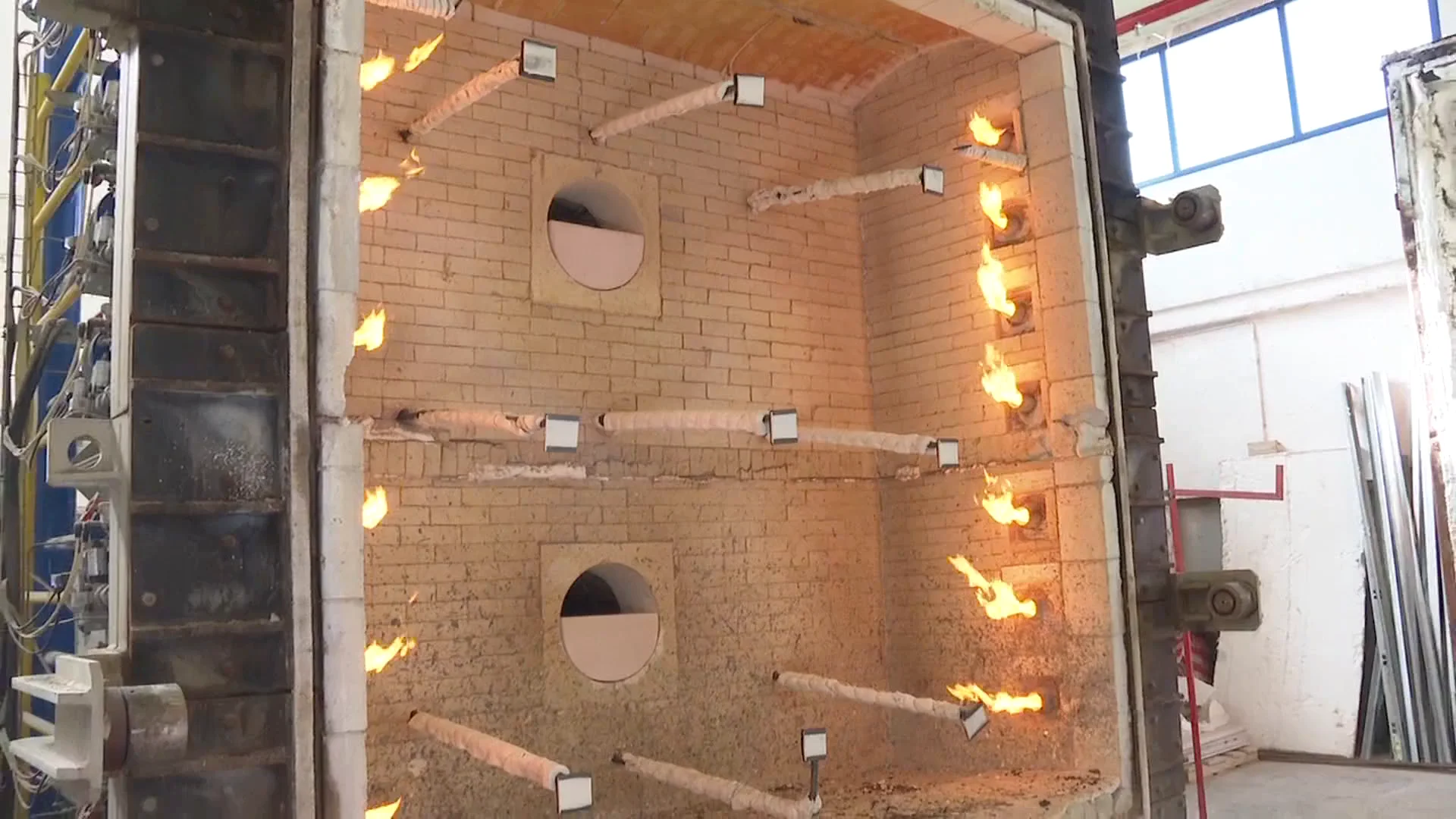 Imagen de un 'laboratorio de fuego' Imagen de un 'laboratorio de fuego'