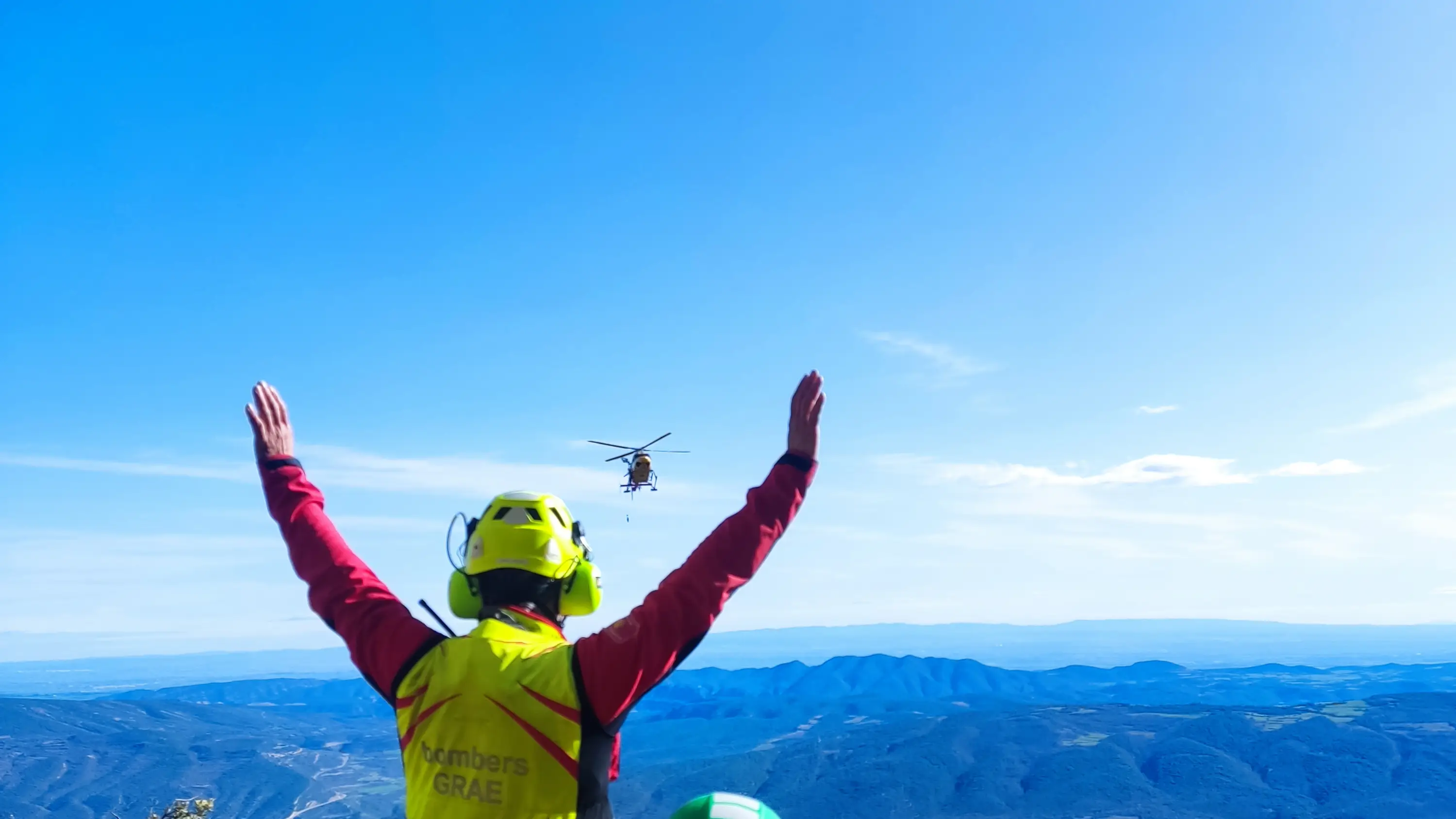 Equipo de rescate activado para el escalador fallecido Equipo de rescate activado para el escalador fallecido