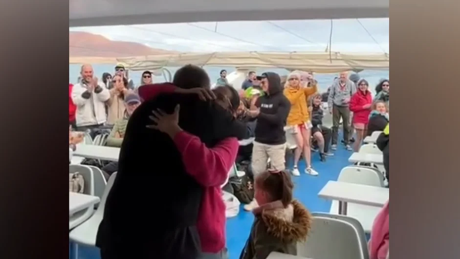 Momento en el que dice 'sí, quiero' Momento en el que dice 'sí, quiero'