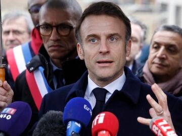 Macron sale al paso de los rumores sobre Mbappé