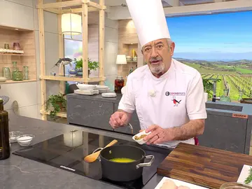 El truco de Arguiñano para crear una misma salsa para la carne y el pescado El truco de Arguiñano para crear una misma salsa para la carne y el pescado