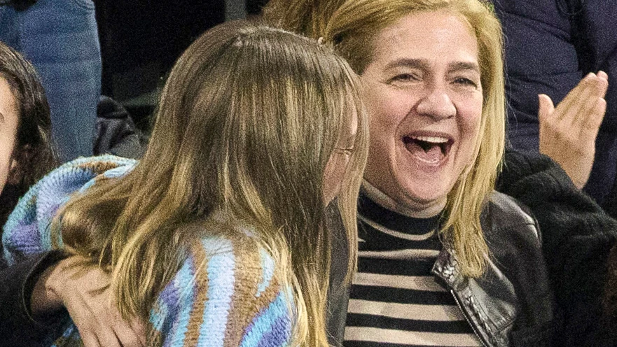 La infanta Cristina y Johanna Zott La infanta Cristina y Johanna Zott
