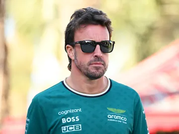 Fernando Alonso en la clasificación de Bahréin Fernando Alonso en la clasificación de Bahréin