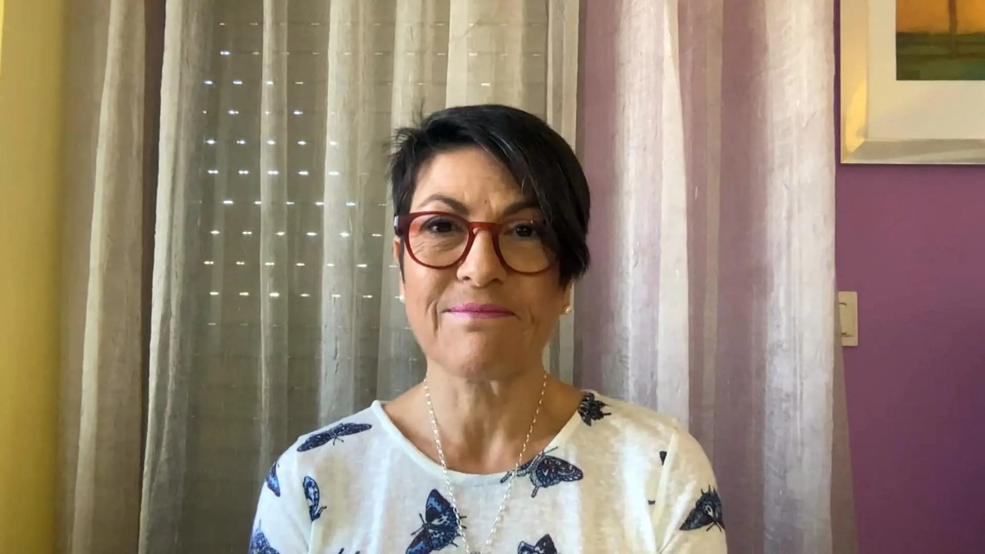 Inmaculada Fuentes, portavoz de familiares de guardias civiles. Inmaculada Fuentes, portavoz de familiares de guardias civiles.