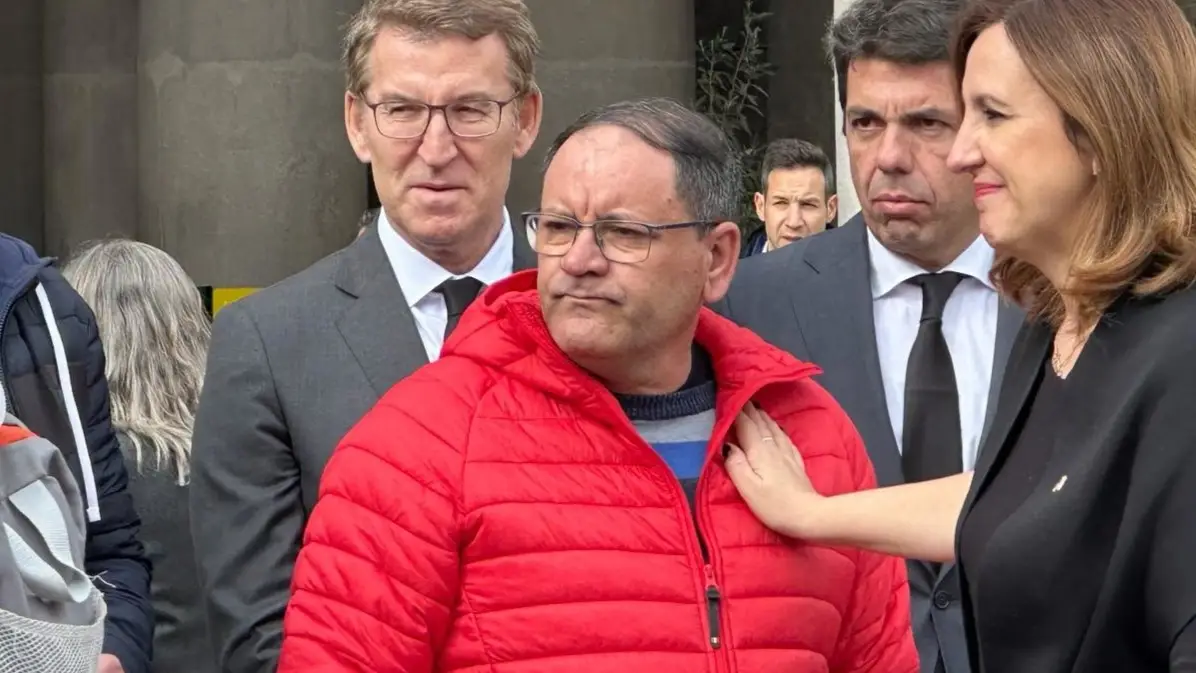 Juli&aacute;n, el conserje del edificio incendiado en Valencia