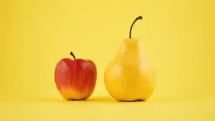 Manzana y pera