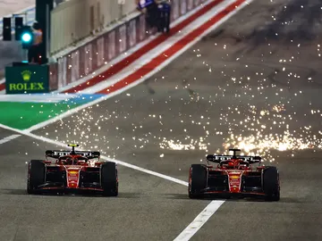 Carlos Sainz adelanta a Leclerc en Sakhir Carlos Sainz adelanta a Leclerc en Sakhir