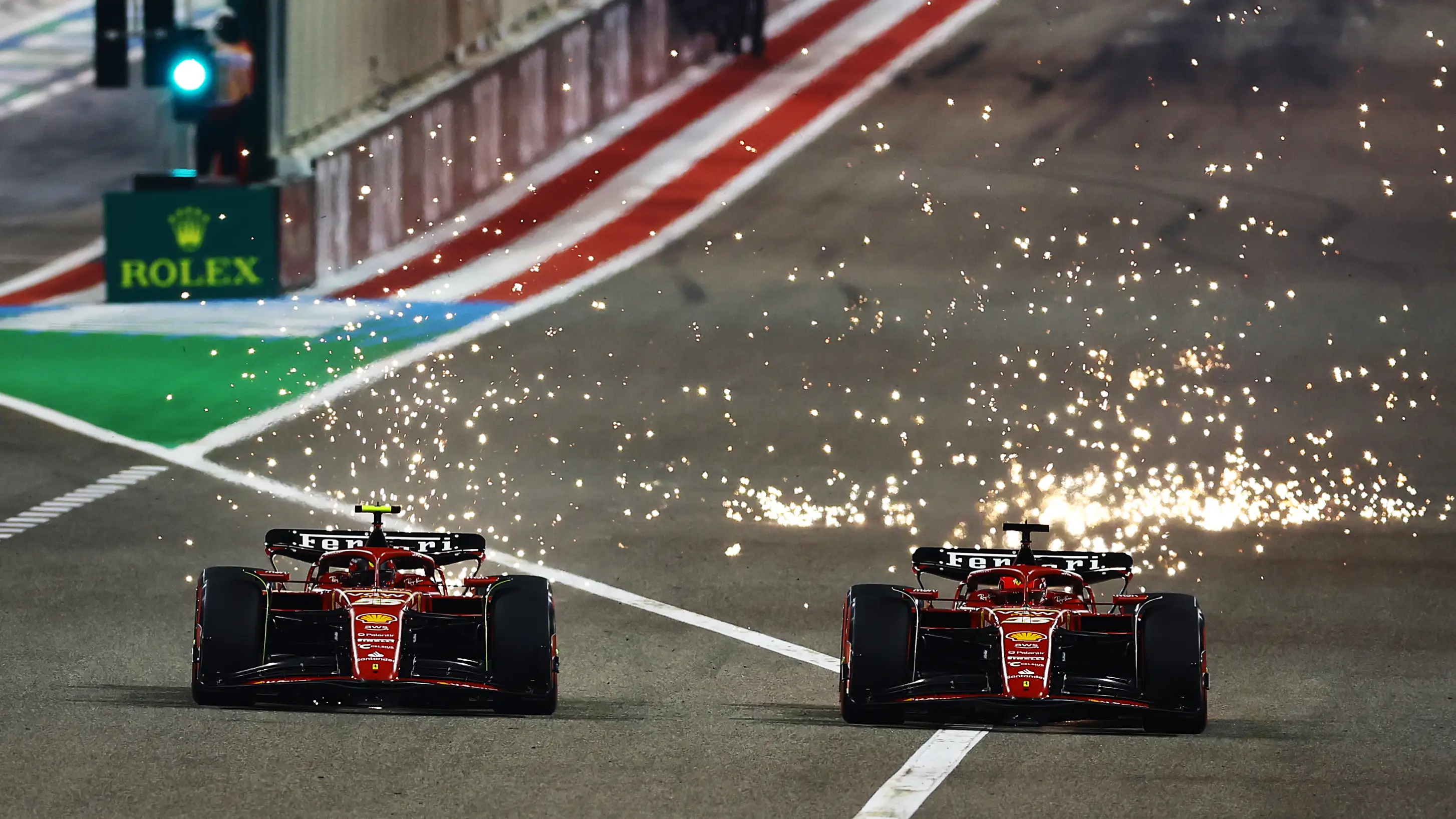 Carlos Sainz adelanta a Leclerc en Sakhir Carlos Sainz adelanta a Leclerc en Sakhir