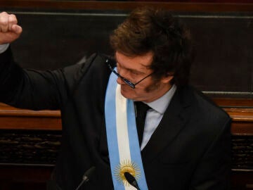 El presidente de Argentina Javier Milei
