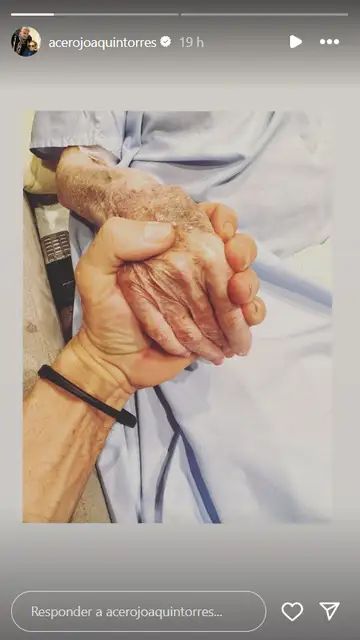 Captura de pantallas de las stories de Instagram de Joaquín Torres Captura de pantallas de las stories de Instagram de Joaquín Torres