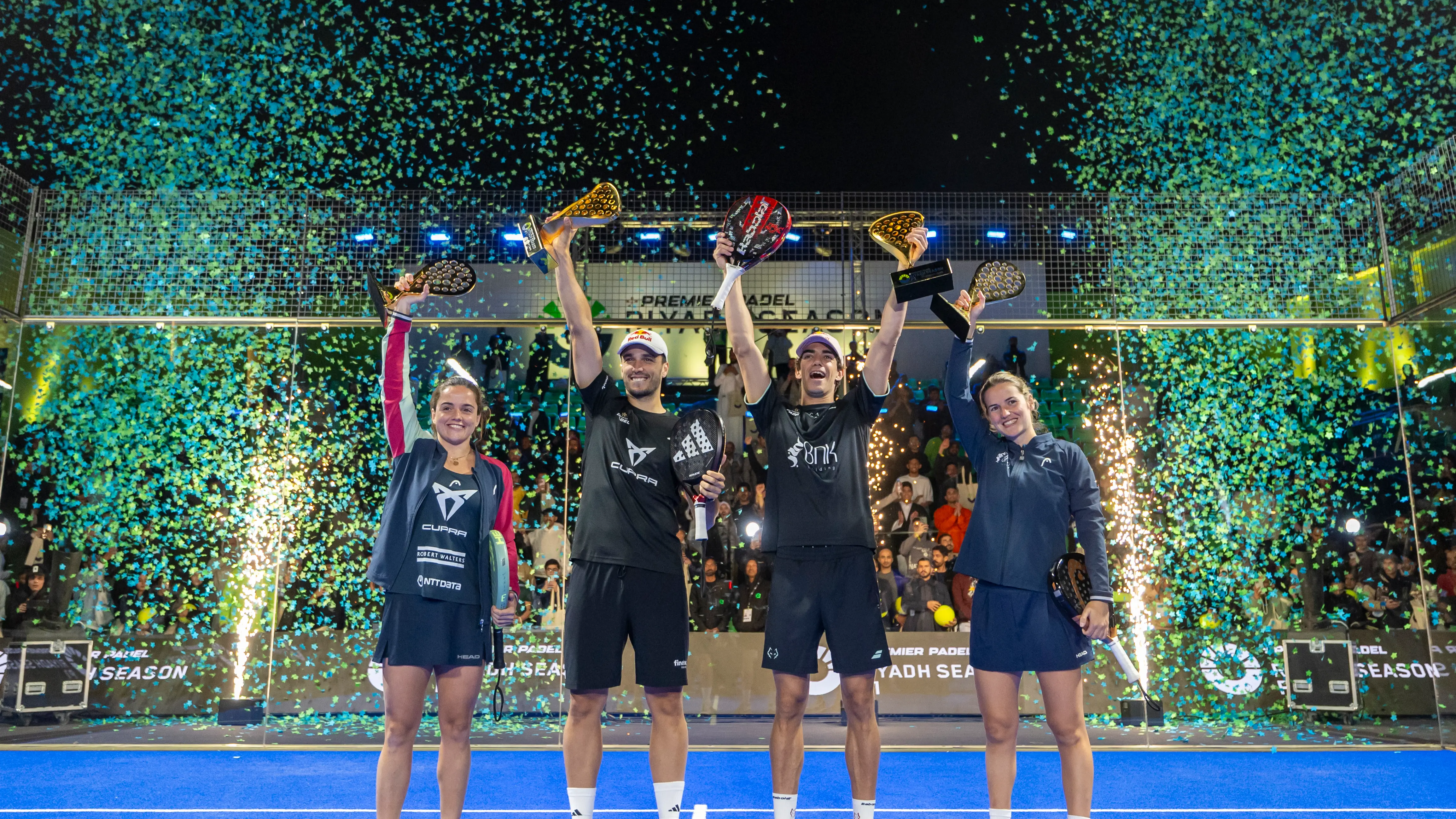 Las parejas ganadoras del Riyadh Season P1 Las parejas ganadoras del Riyadh Season P1