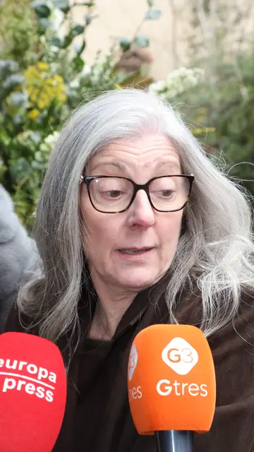 Isabel Chávarri en el bautizo de la hija de Isabelle Junot y Álvaro Falcó Isabel Chávarri en el bautizo de la hija de Isabelle Junot y Álvaro Falcó