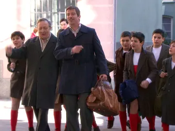 Marcelino llega feliz como entrenador victorioso Marcelino llega feliz como entrenador victorioso